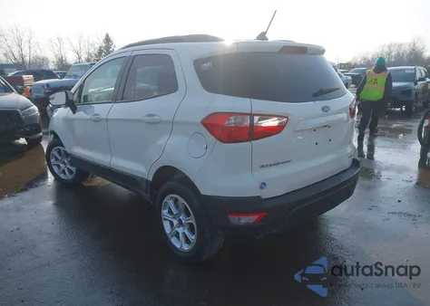 2022 Ford Ecosport Se z USA, uszkodzony, nr VIN MAJ6S3GL2NC463890
